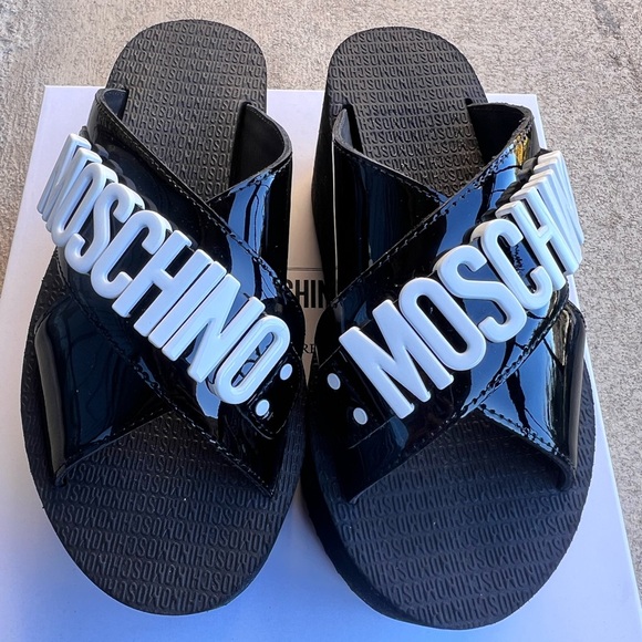 MOSCHINO Platform Sandals (New w/ Box) - Picture 3 of 9